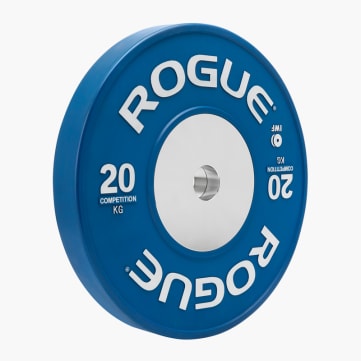 Rogue Weightlifting Plates - Bumpers, Metal, Competition | Rogue